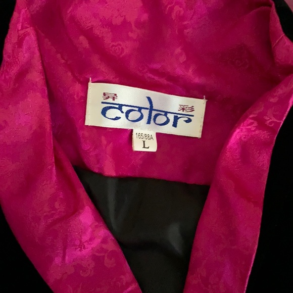 Suede Chinese Blazer Jacket - Picture 4 of 4